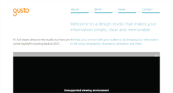 Desktop Screenshot of gustodesign.co.nz